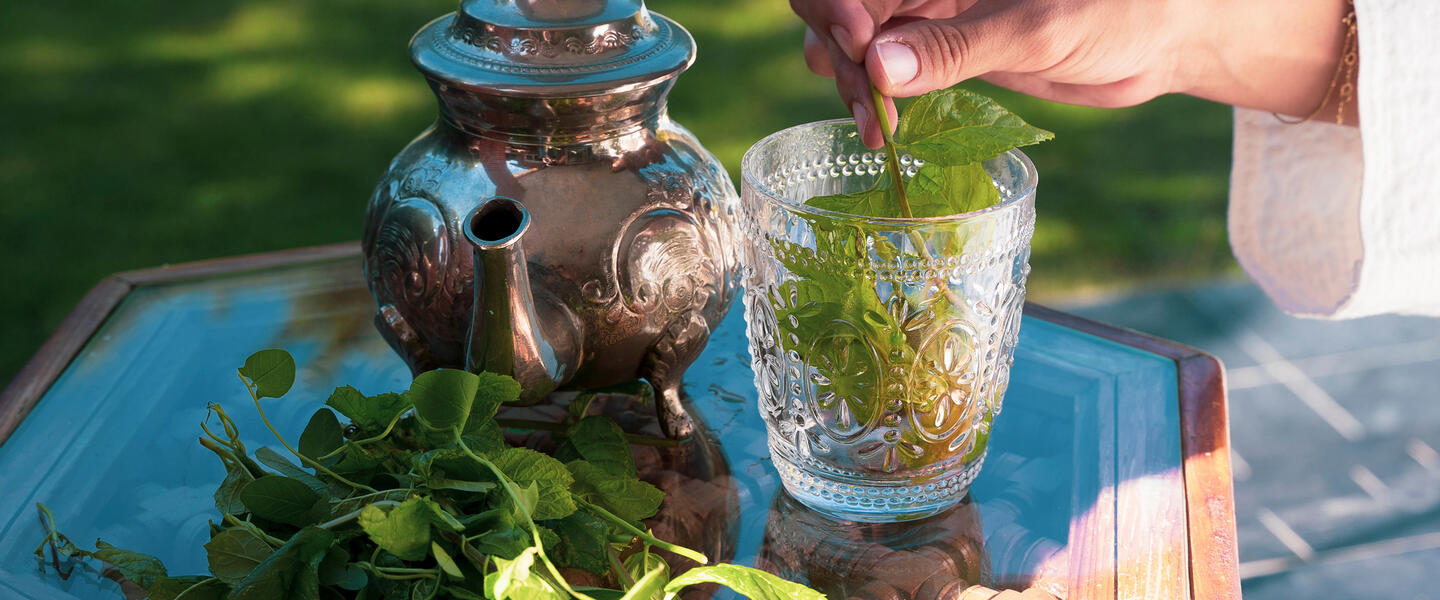 Marokkanische Teekultur