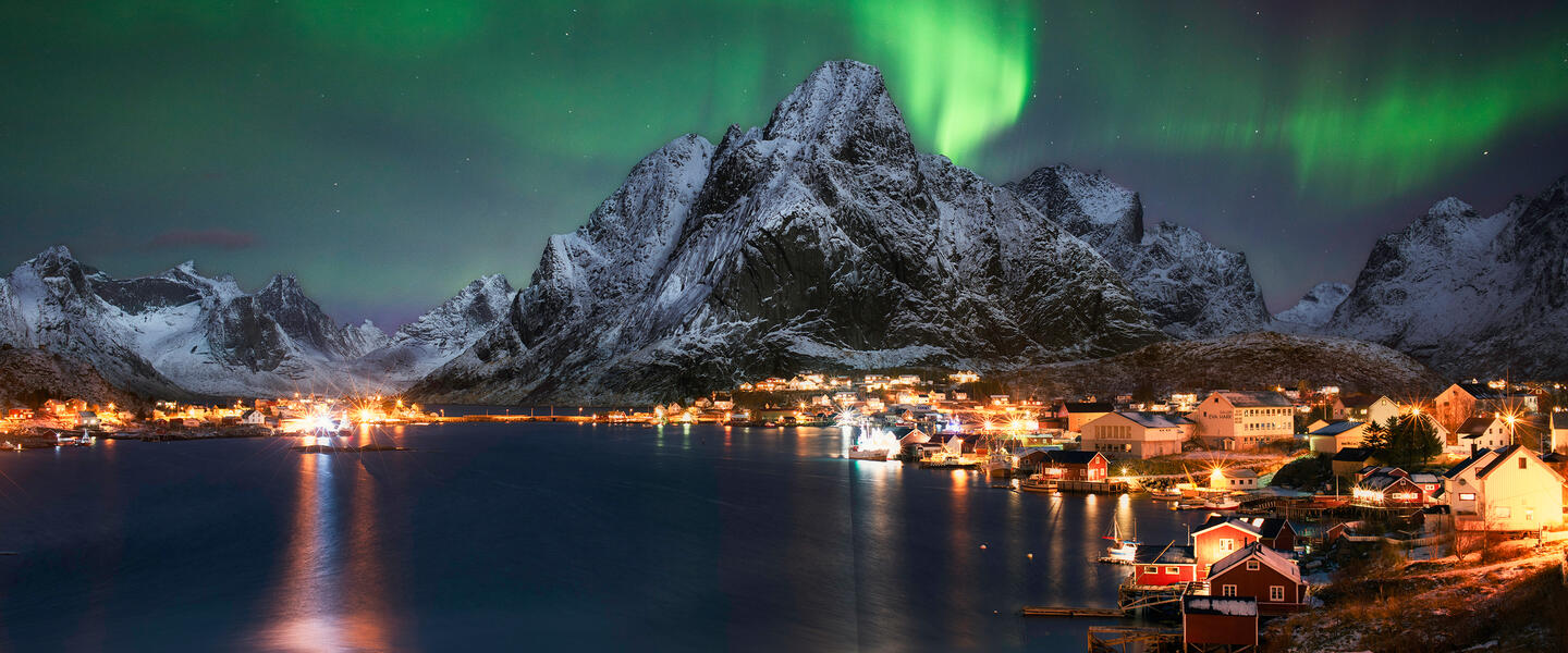 Winterzauber Nordlichter Winterzauber Nordlichter