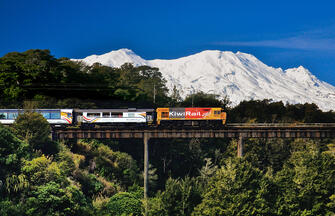 Neuseeland mit der Bahn