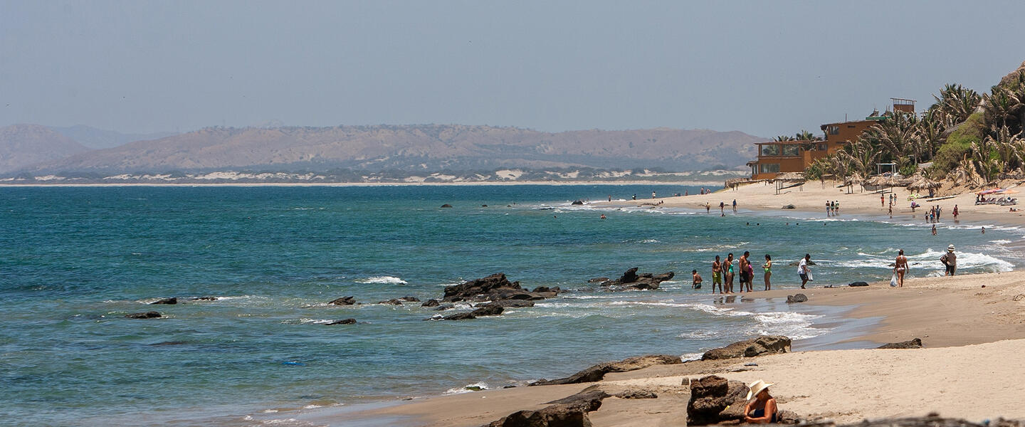 Erholung an der Küste Perus Erholung an der Küste Perus