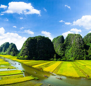 Ninh Binh - Ein einziges Naturwunder Ninh Binh - Ein einziges Naturwunder